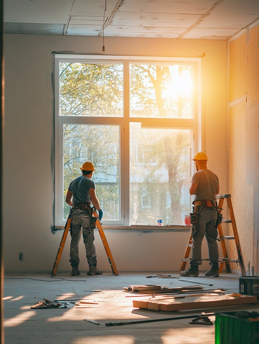 Residential renovation detail